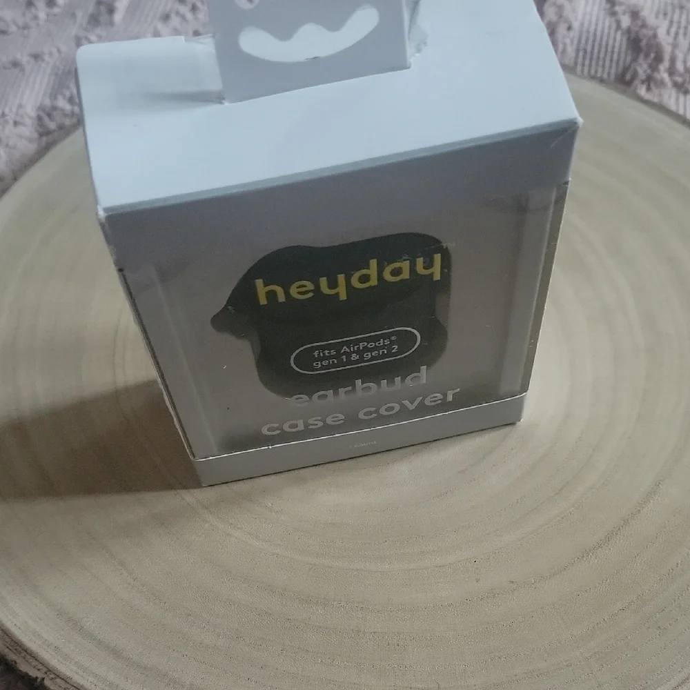 Heyday Black Earbud Case for AirPods